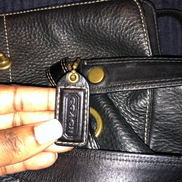 Peeble leather coach bag - Picture 5 of 9